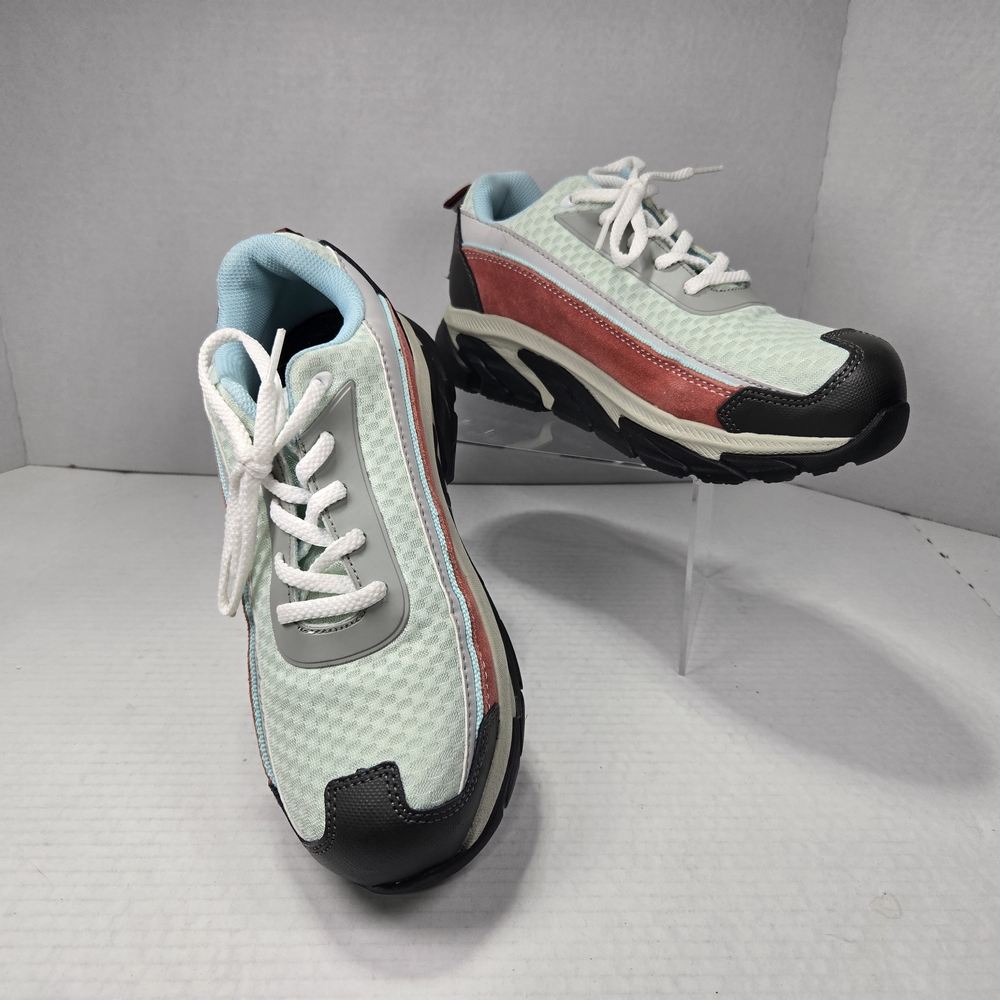 Avenger Electra Multi-Color Safety Comp Toe Work Sneaker Boots Women's Size 6.5